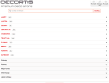 Tablet Screenshot of decortis.com